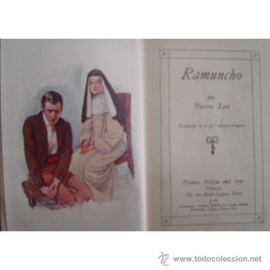 Libros antiguos: RAMUNCHO, PIERRE LOTI - Foto 2