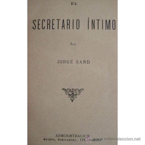 Libros antiguos: SECRETARIO INTIMO, EL - Foto 2