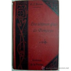 Libros antiguos: ÚLTIMOS DÍAS DE POMPEYA, LOS. (TOMO II). Lote 30419987