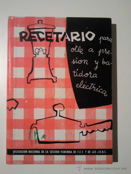Libros antiguos: RECETARIO DE COCINA - Foto 1