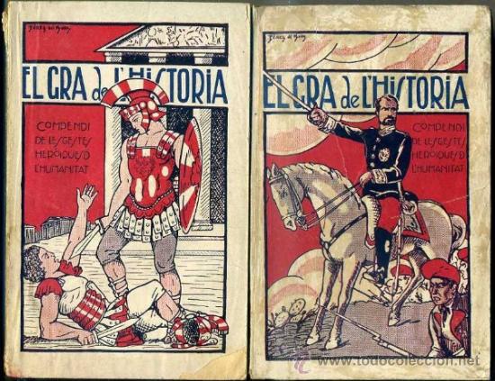 Libros antiguos: VILA RIERA : EL GRA DE LHISTORIA - DOS VOLUMS. EN CATAL&Aacute;N - Foto 1