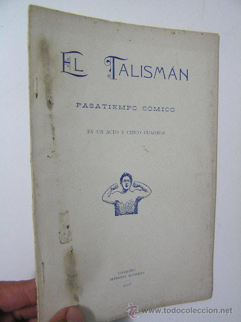 Libros antiguos: el talisman, 1908, imprenta moderna ed,  ref poesia bs5 - Foto 1