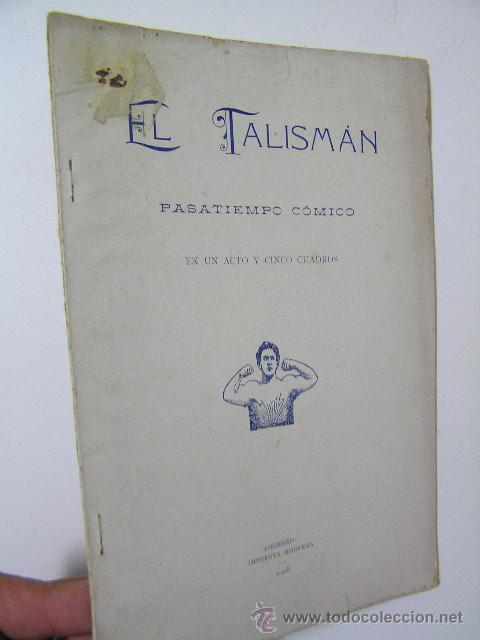 Libros antiguos: el talisman, 1908, imprenta moderna ed, ref poesia bs5 - Foto 1