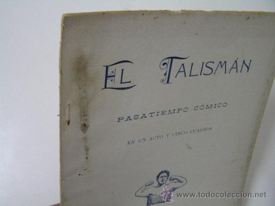Libros antiguos: el talisman, 1908, imprenta moderna ed, ref poesia bs5 - Foto 3