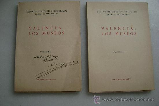 Libros antiguos: VALENCIA:LOS MUSEOS (DOS TOMOS).182 - Foto 1