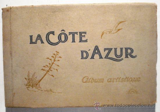 Libros antiguos: ALBUM ART&Iacute;STICO LA COSTA AZUL - Foto 1