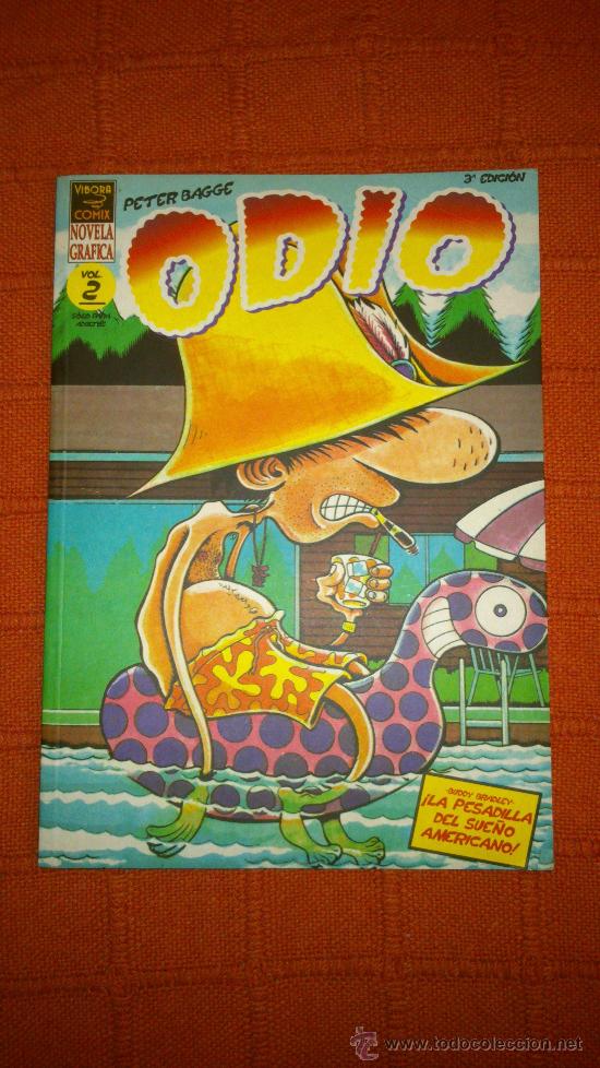 Libros antiguos: Comic VIBORA COMIX Odio. Volumen 2 - Foto 1