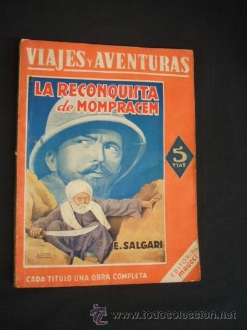 Libros antiguos: LA RECONQUISTA DE MOMPRACEM - E. SALGARI - EDITORIAL MAUCCI - - Foto 1