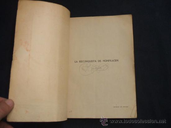 Libros antiguos: LA RECONQUISTA DE MOMPRACEM - E. SALGARI - EDITORIAL MAUCCI - - Foto 2