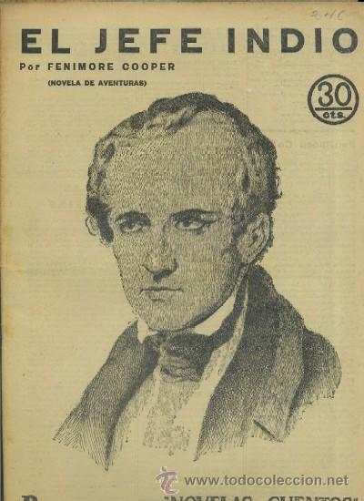 Libros antiguos: EL JEFE INDIO.  A-NOCUE-941 - Foto 1
