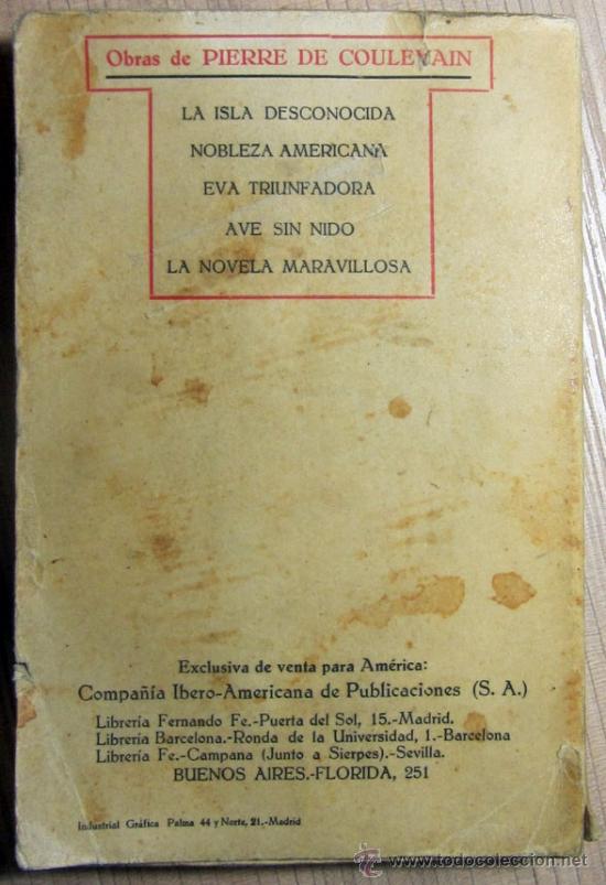 Libros antiguos: VIDA ADENTRO - PIERRE DE COULEVAIN 1930 - Foto 5