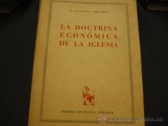 Antiquarische B&uuml;cher: LA DOCTRINA ECONOMICA DE LA IGLESIA