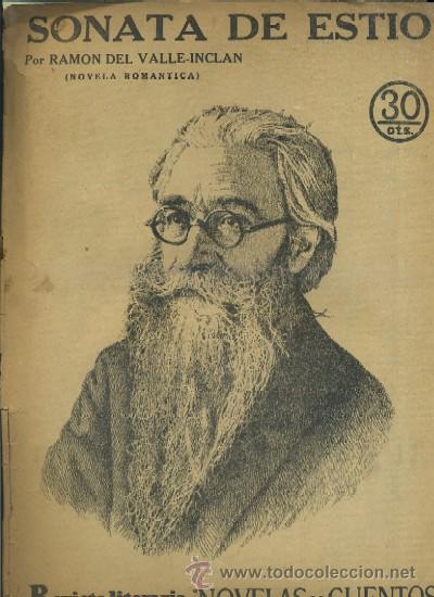Libros antiguos: SONATA DE ESTIO.  A-NOCUE-1037 - Foto 1