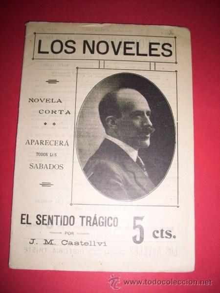 Libros antiguos: CASTELLV&Iacute;, J.M. - El sentido tr&aacute;gico - Foto 1