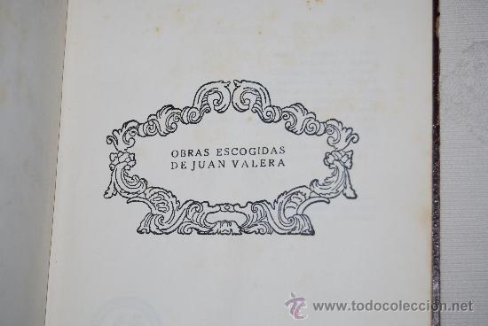 Libros antiguos: OBRAS ESCOGIDAS DE JUAN VARELA - Foto 4