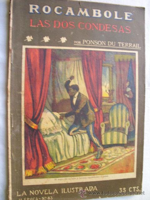 Libros antiguos: LAS DOS CONDESAS. DU TERRAIL, Ponson. La novela ilustrada - Foto 1
