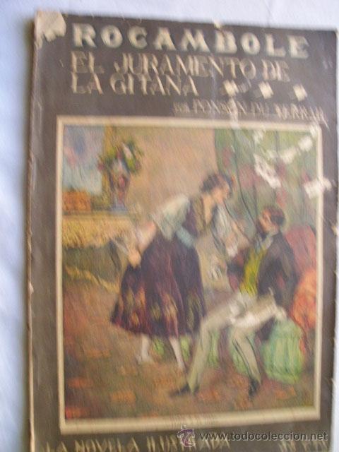 Libros antiguos: EL JURAMENTO DE LA GITANA. DU TERRAIL, Ponson. La novela ilustrada - Foto 1