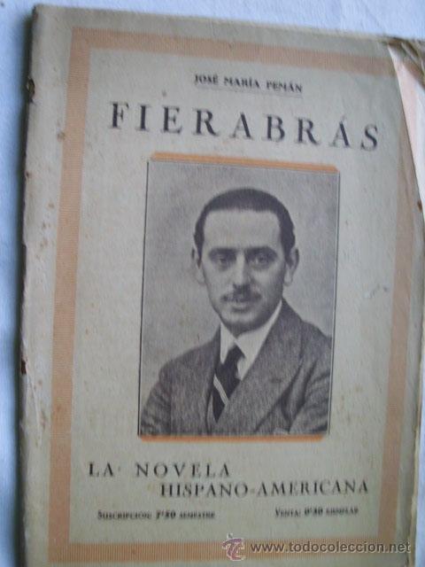 Libros antiguos: FIERABR&Aacute;S. PEM&Aacute;N, Jos&eacute; Mar&iacute;a. 1927 - Foto 1