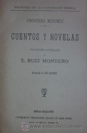 Libros antiguos: CUENTOS Y NOVELAS - PROSPERO MERIMEE - Foto 2