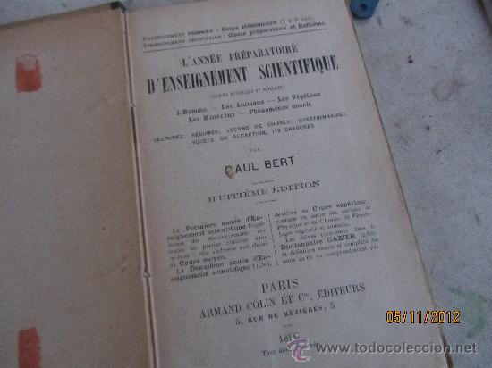 Libros antiguos: scientifique, 1896. 173 gravados. - Foto 2