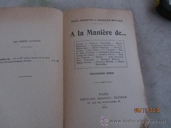 Libros antiguos: ala marie de... bernat gaset, 1913 - Foto 1