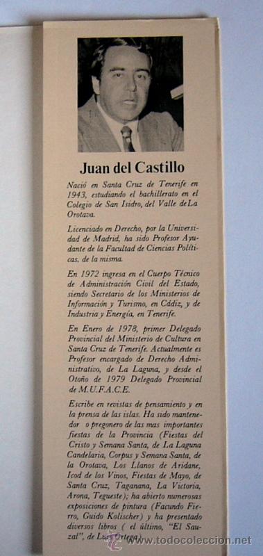 Libros antiguos: ESENCIAS DE LA OROTAVA - JUAN DEL CASTILLO - Foto 3