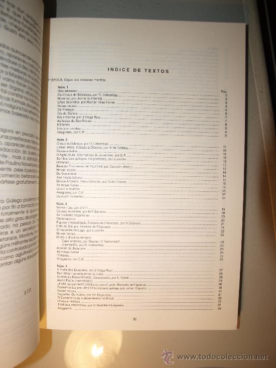Libros antiguos: Rexurdimento. Betanzos. Coru&ntilde;a. Edici&oacute;n Facs&iacute;mile. - Foto 4