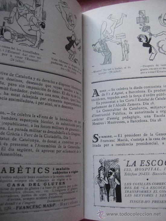 Libros antiguos: LAbella dOr. 1932. Librocalendario. Obsequi de Ramon Olivella - Foto 5