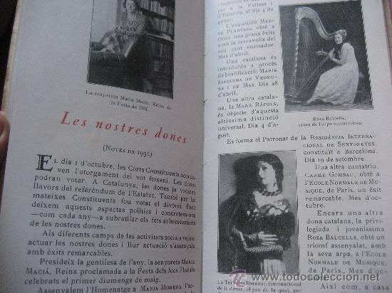 Libros antiguos: LAbella dOr. 1932. Librocalendario. Obsequi de Ramon Olivella - Foto 7