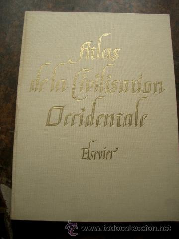 Libros antiguos: ATLAS DE LA CIVILISATION OCCIDENTALE - Foto 1
