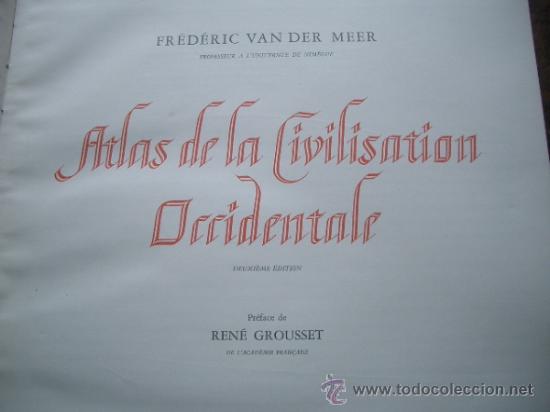 Libros antiguos: ATLAS DE LA CIVILISATION OCCIDENTALE - Foto 7