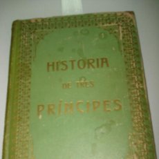 Libros antiguos: ** HISTORIA DE TRES PRINCIPES ** CUENTO ARABE ILUSTRADO CON GRABADOS ORIGINALES HACIA 1900.. Lote 34317931