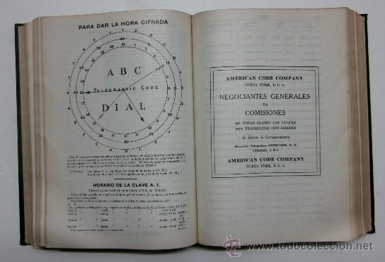 Libros antiguos: CLAVE TELEGRAFICA COMERCIAL UNIVERSAL A&Ntilde;O 1915 - Foto 6