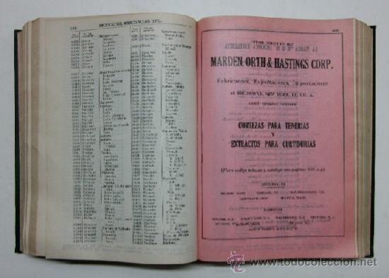 Libros antiguos: CLAVE TELEGRAFICA COMERCIAL UNIVERSAL A&Ntilde;O 1915 - Foto 7