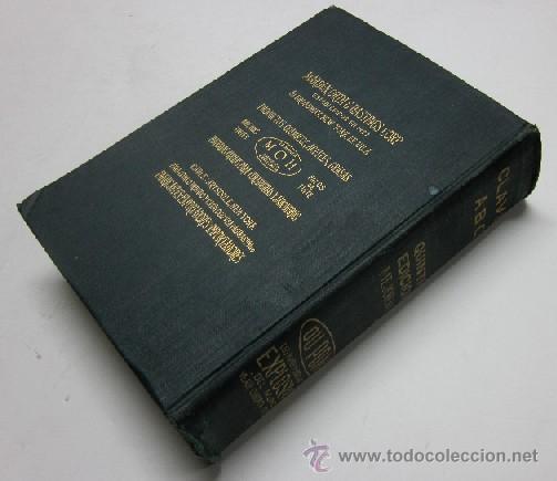 Libros antiguos: CLAVE TELEGRAFICA COMERCIAL UNIVERSAL A&Ntilde;O 1915 - Foto 9