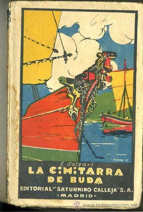 Libros antiguos: EMILIO SALGARI : LA CIMITARRA DE BUDA TOMO II (CALLEJA) - Foto 1