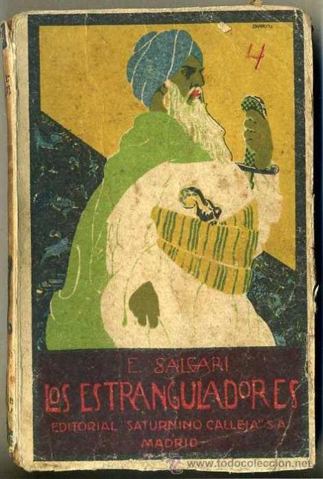 Libros antiguos: EMILIO SALGARI : LOS ESTRANGULADORES (CALLEJA) - Foto 1