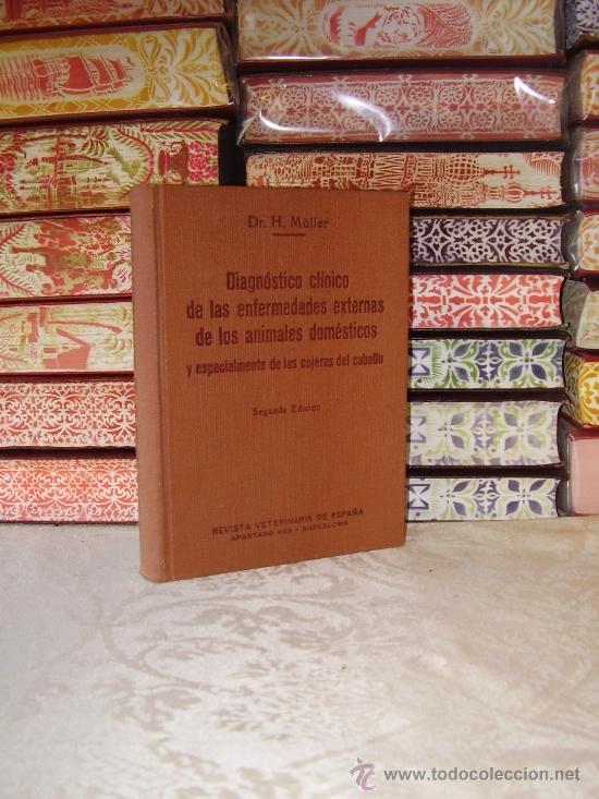 Livres anciens: DIAGNOSTICO CLINICO DE LAS ENFERMEDADES EXTERNAS DE LOS ANIMALES DOM&Eacute;STICOS Y ESPECIALMENTE DE LAS C