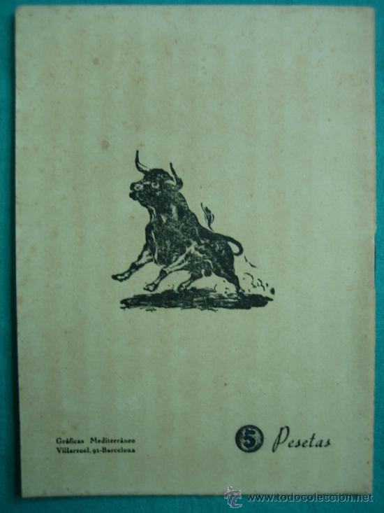 Libros antiguos: TOROS curiosidades taurinas - Foto 3