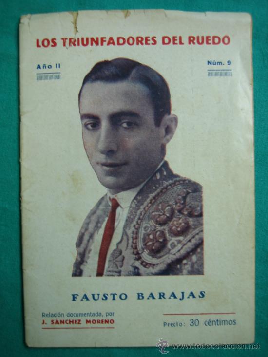 Libros antiguos: Los triunfadores del Ruedo n&ordm; 9 - Foto 1