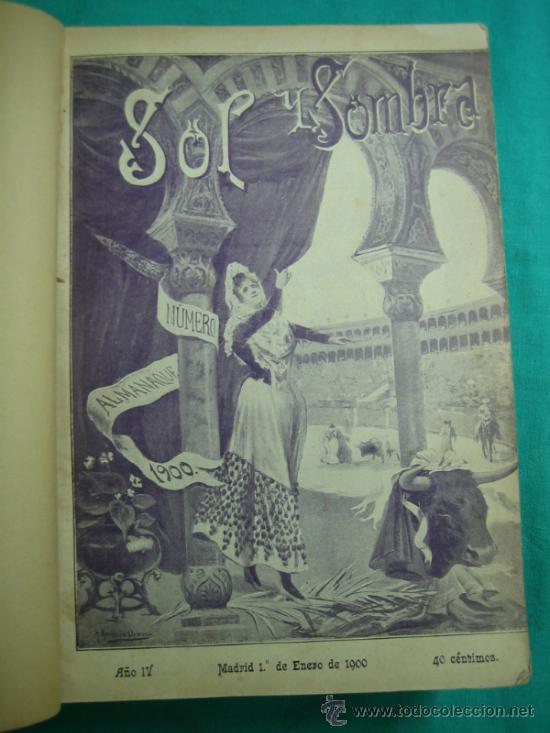 Libros antiguos: SOL Y SOMBRA 1900 - Foto 1