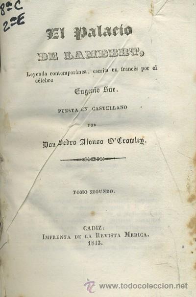 Libros antiguos: EL PALACIO.   A-INCOMP-016 - Foto 1