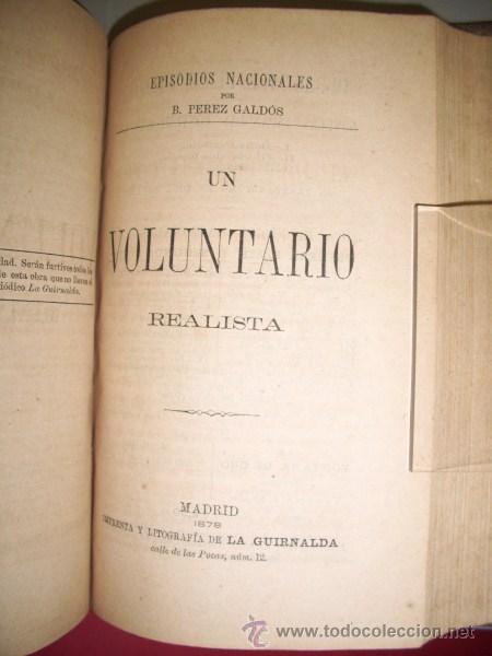 Libros antiguos: P&Eacute;REZ GALD&Oacute;S, Benito. El terror de 1824 - Foto 2
