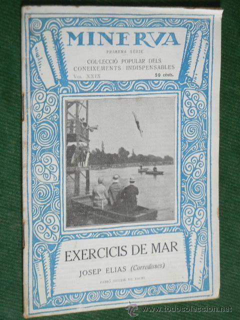 Libros antiguos: EXERCICIS DE MAR, de Josep Elias (En catalan) - Foto 1