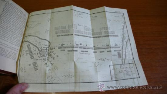 Libros antiguos: HISTOIRE DU PRINCE EUGENE DE SAVOYE. 1777. 5 TOMOS (COMPLETO). - Foto 6