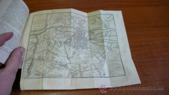 Libros antiguos: HISTOIRE DU PRINCE EUGENE DE SAVOYE. 1777. 5 TOMOS (COMPLETO). - Foto 12