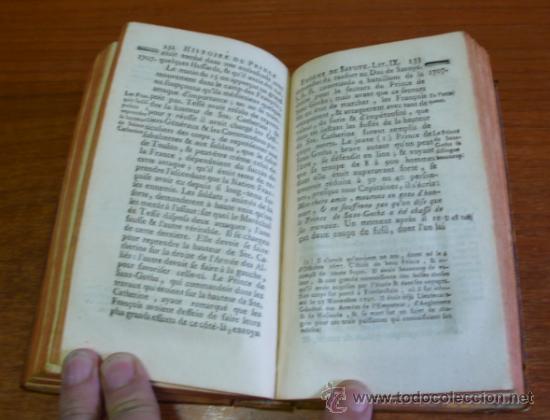 Libros antiguos: HISTOIRE DU PRINCE EUGENE DE SAVOYE. 1777. 5 TOMOS (COMPLETO). - Foto 14