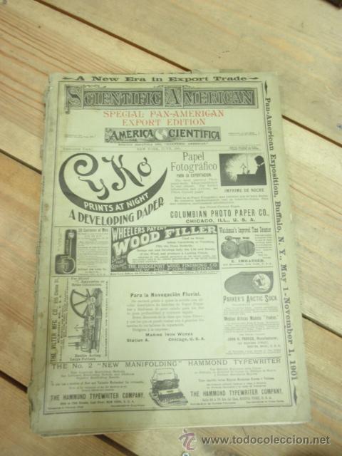 Libros antiguos: La America cientifica. Nueva York, Junio 1901. - Foto 1