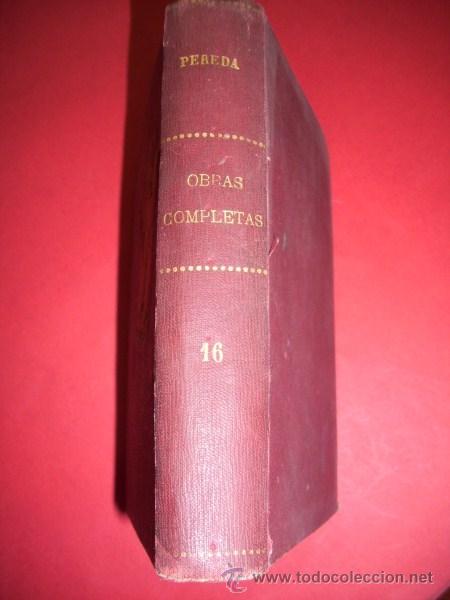 Libros antiguos: PEREDA, Jos&eacute; Mar&iacute;a de - Al primer vuelo - Foto 2