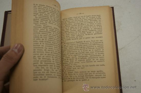 Libros antiguos: 2 tomos, libro El triunfo de la muerte, de principios s.XX - Foto 6